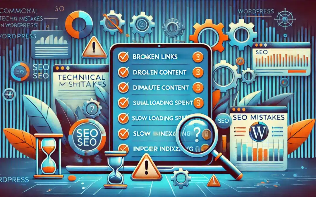 Les erreurs courantes en SEO technique à éviter sur WordPress